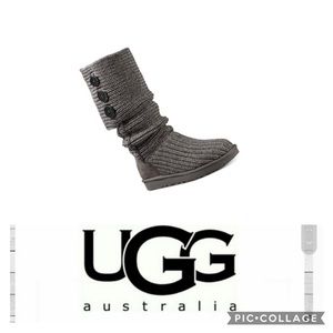 UGG Women's Classic Cardy Boots Grey